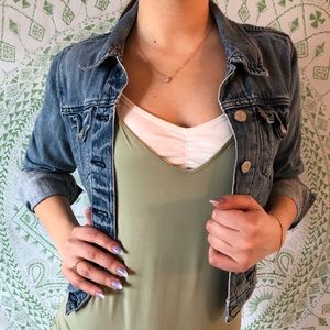 Levi’s Cropped Denim Jacket